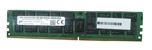 MTA144ASQ16G72LSZ-2S6G1SI Micron 128GB PC4-21300 DDR4-2666MHz Registered ECC CL19 288-Pin Load Reduced DIMM 1.2V Octal Rank Memory Module