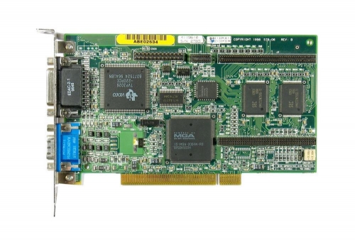 D3568-69006 HP Matrox Millenium MGA 2MB PCI Graphics Controller Card