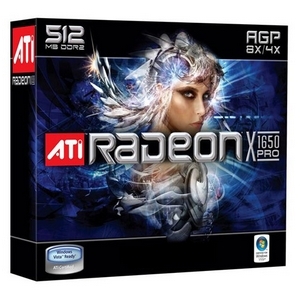 900124 VisionTEK 512MB Radeon X1650 Pro PCI Express Graphics Card