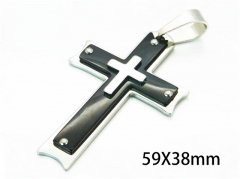 HY Wholesale Cross Pendants of Stainless Steel 316L-HY08P0541NA