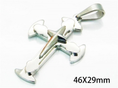 HY Wholesale Cross Pendants of Stainless Steel 316L-HY08P0379LL