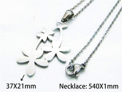 HY Stainless Steel 316L Necklaces (Other Style)-HY54N0304KW