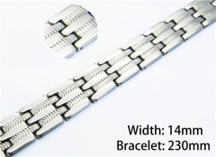 Steel Color Bracelets of Stainless Steel 316L-HY10B0544