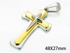 HY Wholesale Cross Pendants of Stainless Steel 316L-HY08P0383M5