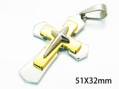 HY Wholesale Cross Pendants of Stainless Steel 316L-HY08P0384M5