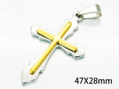 Cross Pendants of Stainless Steel 316L-HY08P0396KD (No in stock)