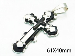 HY Wholesale Cross Pendants of Stainless Steel 316L-HY08P0531OS