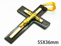 HY Wholesale Cross Pendants of Stainless Steel 316L-HY08P0167OQ