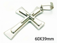 HY Wholesale Cross Pendants of Stainless Steel 316L-HY08P0197NC
