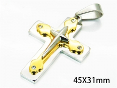 HY Wholesale Cross Pendants of Stainless Steel 316L-HY08P0382ML