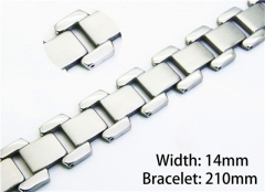 Steel Color Bracelets of Stainless Steel 316L-HY10B0542