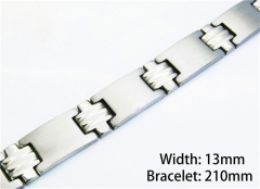 Steel Color Bracelets of Stainless Steel 316L-HY10B0560