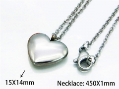 HY Stainless Steel 316L Necklaces (Love Style)-HY54N0308KR