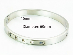 HY Jewelry Wholesale Popular Bangle of Stainless Steel 316L-HY93B0289HHA