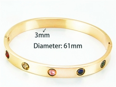 HY Wholesale Popular Bangle of Stainless Steel 316L-HY93B0053HPQ