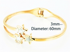Popular Bangle of Stainless Steel 316L-HY93B0065HOW