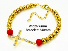HY Wholesale Gold Bracelets of Stainless Steel 316L-HY91B0185HKT