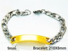 Gold Bracelets of Stainless Steel 316L-HY55B0519ND