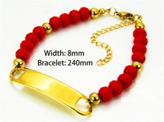 Gold Bracelets of Stainless Steel 316L-HY91B0158HIB