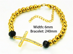 HY Wholesale Gold Bracelets of Stainless Steel 316L-HY91B0186HKT