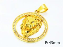Gold Pendants of Stainless Steel 316L-HY15P0127HLS