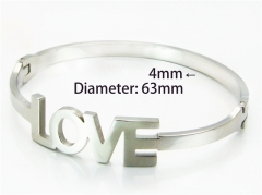HY Jewelry Wholesale Popular Bangle of Stainless Steel 316L-HY93B0124HHA
