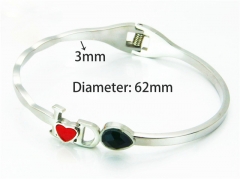 HY Jewelry Wholesale Popular Bangle of Stainless Steel 316L-HY93B0175HIF