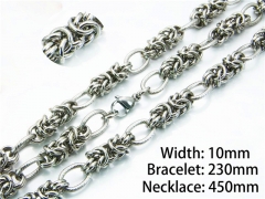 Necklaces  Bracelets Sets of Stainless Steel 316L-HY40S0236ILQ