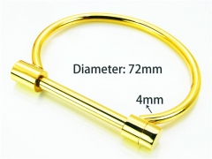 HY Jewelry Wholesale Popular Bangle of Stainless Steel 316L-HY93B0004HJA
