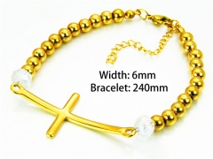 HY Wholesale Gold Bracelets of Stainless Steel 316L-HY91B0178HIB