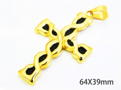 HY Wholesale Gold Color Pendants of Stainless Steel 316L-HY06P0103HJZ