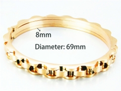 Popular Bangle of Stainless Steel 316L-HY93B0041JHF