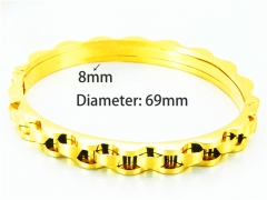 Popular Bangle of Stainless Steel 316L-HY93B0040JAA