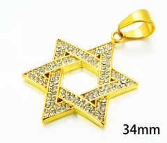 HY Wholesale Gold Pendants of Stainless Steel 316L-HY22P0320HMA