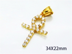 HY Wholesale Gold Pendants of Stainless Steel 316L-HY15P0140HNG