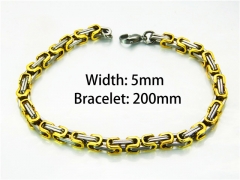 HY Wholesale Gold Bracelets of Stainless Steel 316L-HY54B0123NX