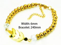 HY Wholesale Gold Bracelets of Stainless Steel 316L-HY91B0166HIT