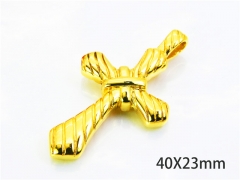 HY Wholesale Gold Color Pendants of Stainless Steel 316L-HY06P0087PZ