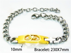 Gold Bracelets of Stainless Steel 316L-HY55B0524PU