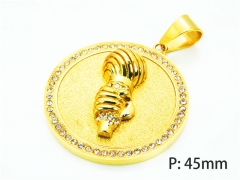 HY Wholesale Gold Pendants of Stainless Steel 316L-HY15P0167IKD