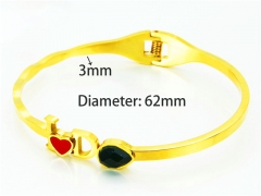 HY Jewelry Wholesale Popular Bangle of Stainless Steel 316L-HY93B0176HLD