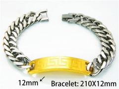 Gold Bracelets of Stainless Steel 316L-HY55B0530PS