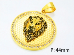 Gold Pendants of Stainless Steel 316L-HY15P0126ILR