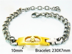 Gold Bracelets of Stainless Steel 316L-HY55B0523PQ
