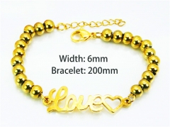 HY Wholesale Gold Bracelets of Stainless Steel 316L-HY76B1498MLA