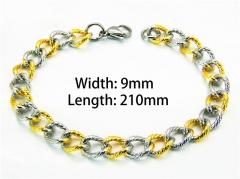 HY Wholesale Gold Bracelets of Stainless Steel 316L-HY40B0152ML