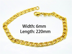 HY Wholesale Gold Bracelets of Stainless Steel 316L-HY40B0153LQ
