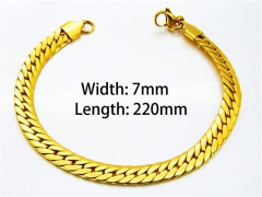 HY Wholesale Gold Bracelets of Stainless Steel 316L-HY40B0138ML