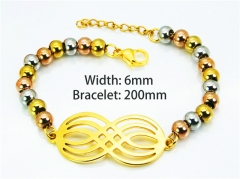 HY Wholesale Gold Bracelets of Stainless Steel 316L-HY76B1481MLG
