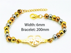 HY Wholesale Gold Bracelets of Stainless Steel 316L-HY76B1503MLC